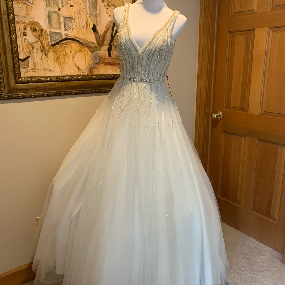 Formal Ivory Dress